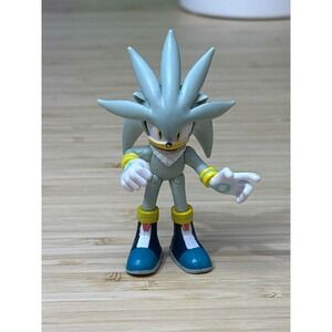 Sonic the Hedgehog Silver the Hedgehog 3 Inch Action Figure Sega Jakks Pacific